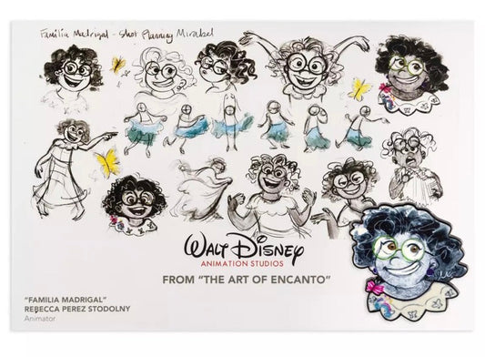 Mirabel The Art of Encanto Pin at shopDisney