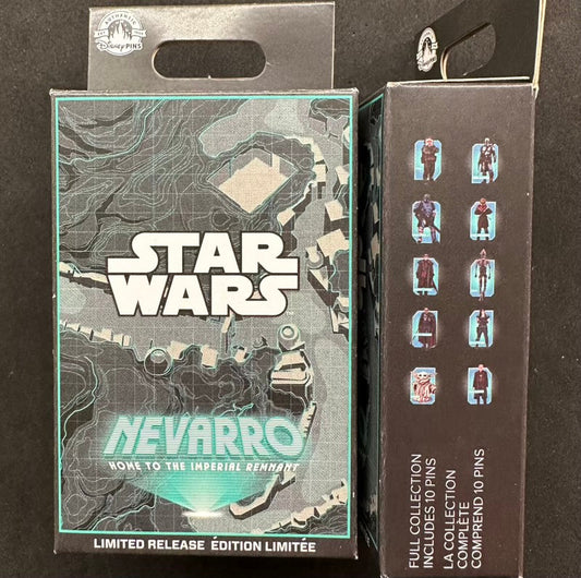 Star Wars Nevarro Mystery Pin Set at Disney Parks