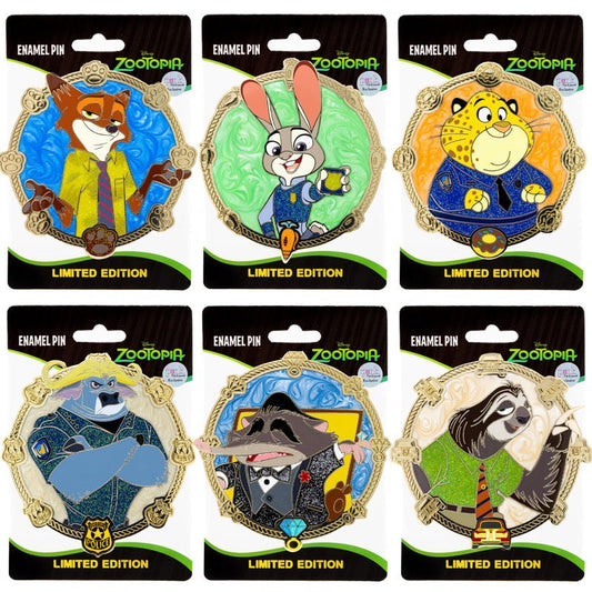 Zootopia Disney Pin Releases at Pink a la Mode
