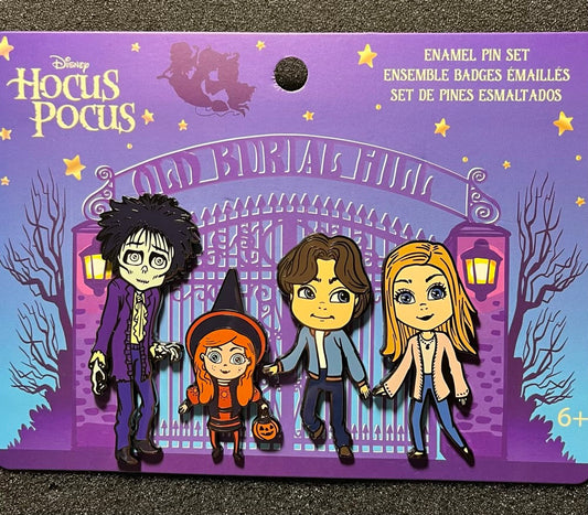 Hocus Pocus Loungefly Disney Pin Set
