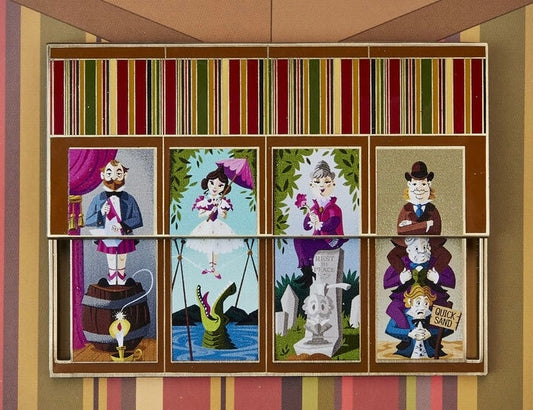 Haunted Mansion Stretching Room Portraits 3″ Loungefly Disney Pin