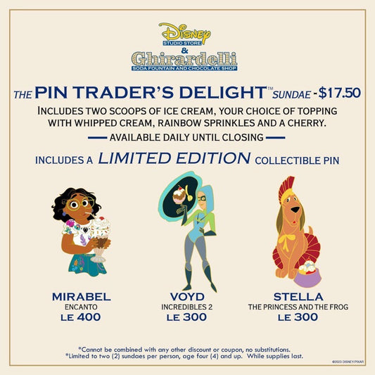 Mirabel, Voyd & Stella Pin Trader’s Delight – September 21, 2023