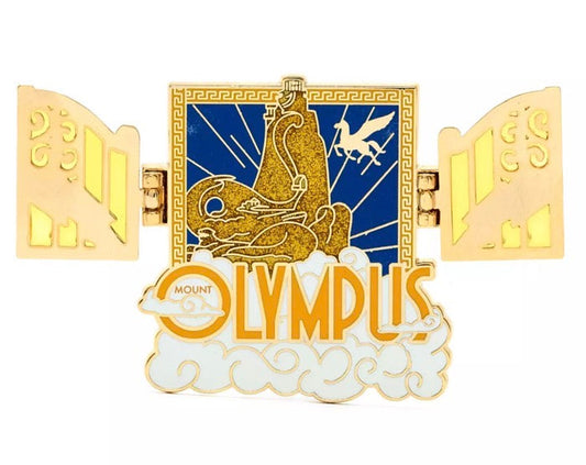 Mount Olympus Magical Medallions Pin