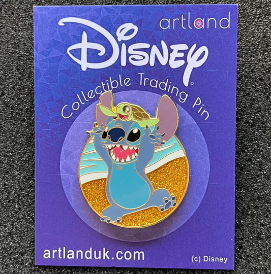Stitch & Turtle ArtLand Disney Pin