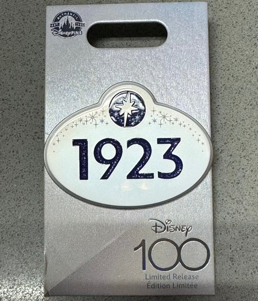 1923 Disney 100 Cast Member Pin