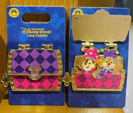 Chip n Dale Halloween 2023 Hinged Pin - Shanghai Disney Resort