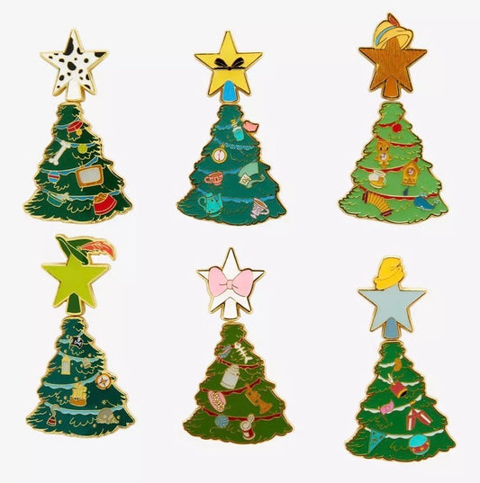 Disney Christmas Tree Blind Box Pin Set at BoxLunch
