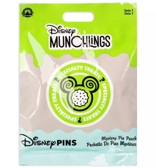 Disney Munchlings Series 3 Mystery Pin Set