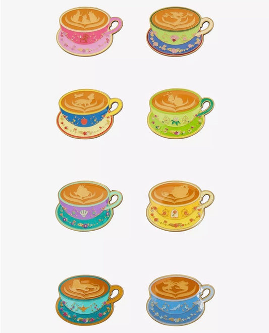 Disney Princess Latte Art Blind Box Pin Set at BoxLunch