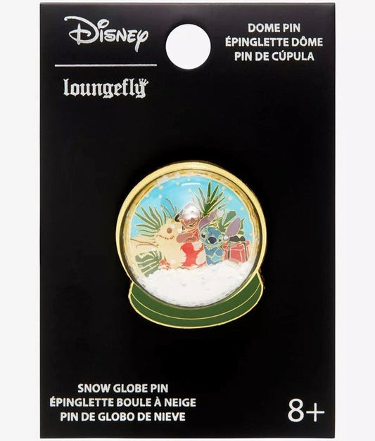 Lilo & Stitch Snow Globe Pin - BoxLunch