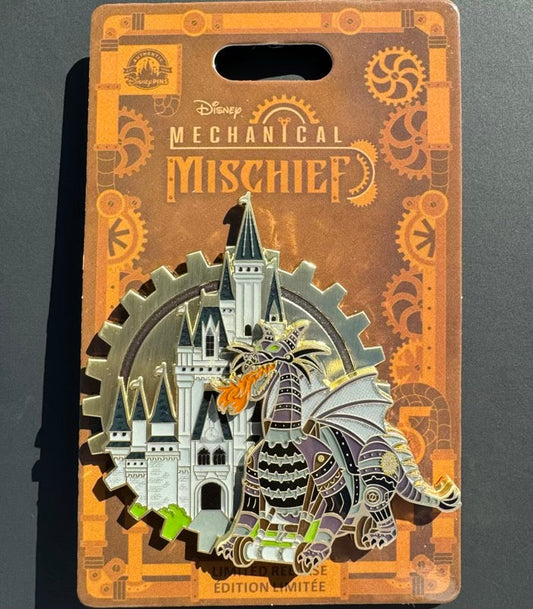 Maleficent Dragon Mechanical Mischief Disney Pin