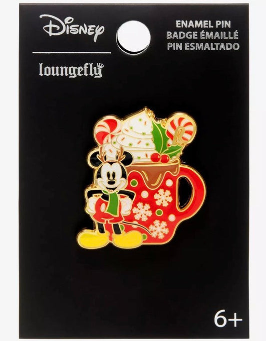 Mickey Mouse Peppermint Mocha Disney Pin - BoxLunch