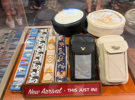 New Disney Pin Trading Bags & Straps at Disney Parks