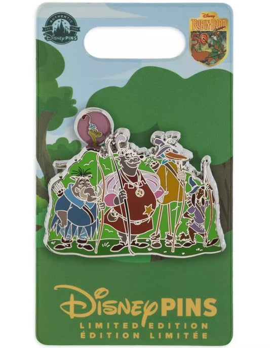 Robin Hood 50th Anniversary Slider Pin at shopDisney