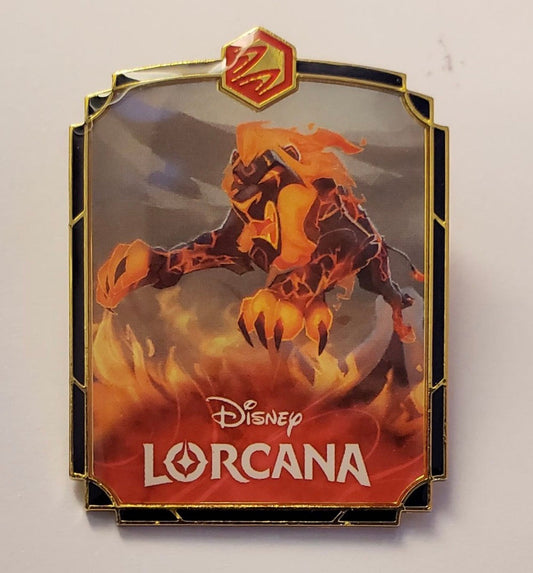 Scar Disney Lorcana Trading Card Game Pin
