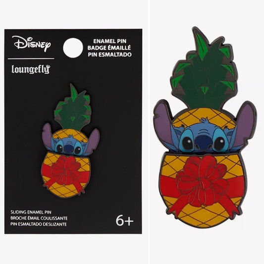 Stitch Pineapple Holiday Gift Disney Pin at Hot Topic