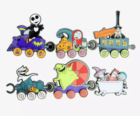 The Nightmare Before Christmas Train Blind Box Pin Set at Hot Topic