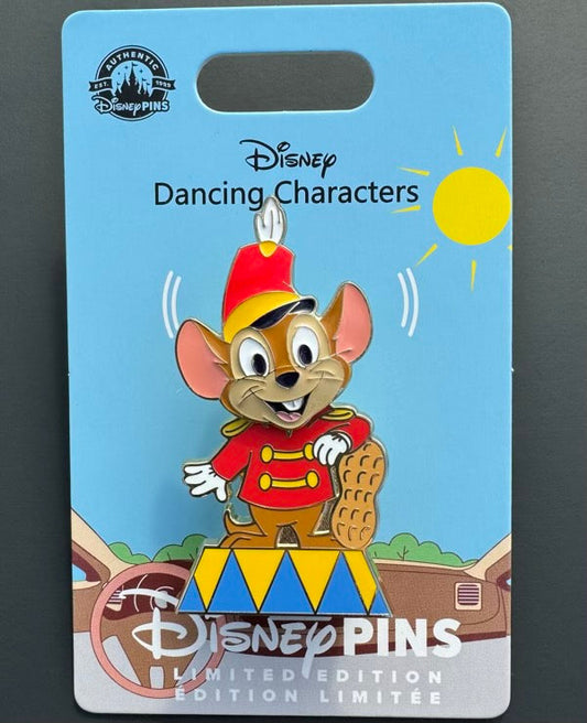 Timothy Mouse Dancing Characters Disney Pin