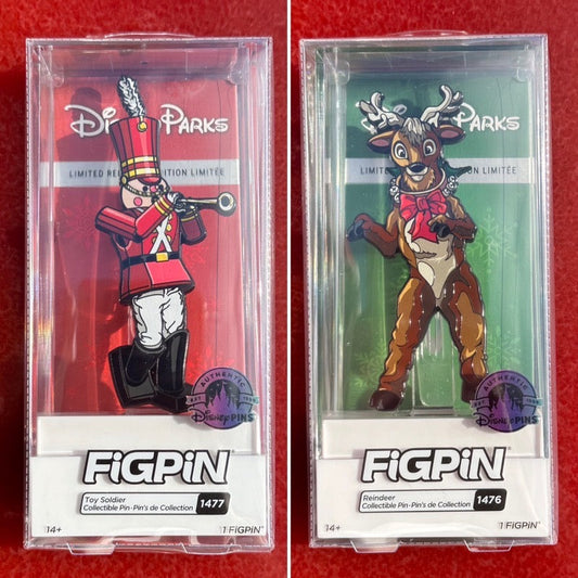 Toy Soldier & Reindeer Christmas Parade FiGPiNs at Disney Parks
