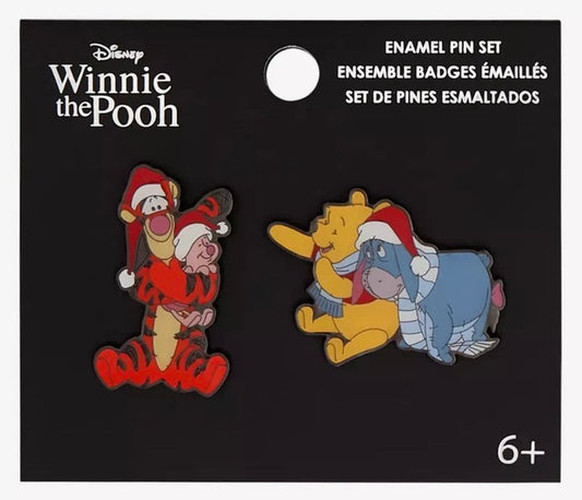 Winnie The Pooh Christmas Besties Disney Pin Set at Hot Topic