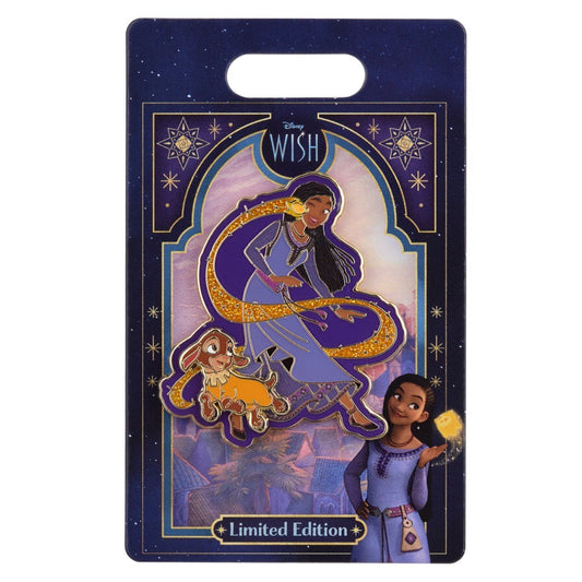Asha & Valentino Disney Wish Pin at DPB Store