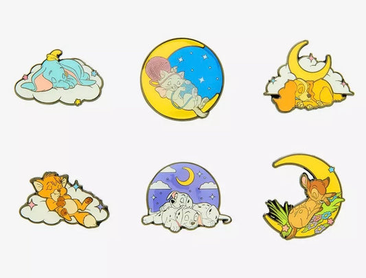 Disney Sleeping Animals Blind Box Pin Set at Hot Topic