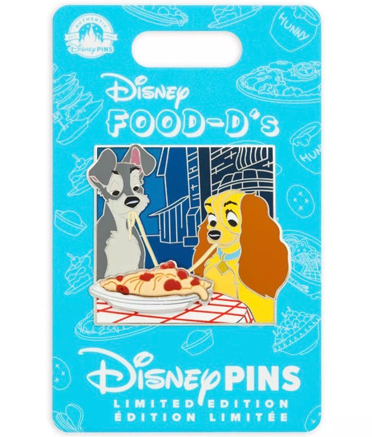 Lady and the Tramp Food-D’s Limited Edition Pin at shopDisney