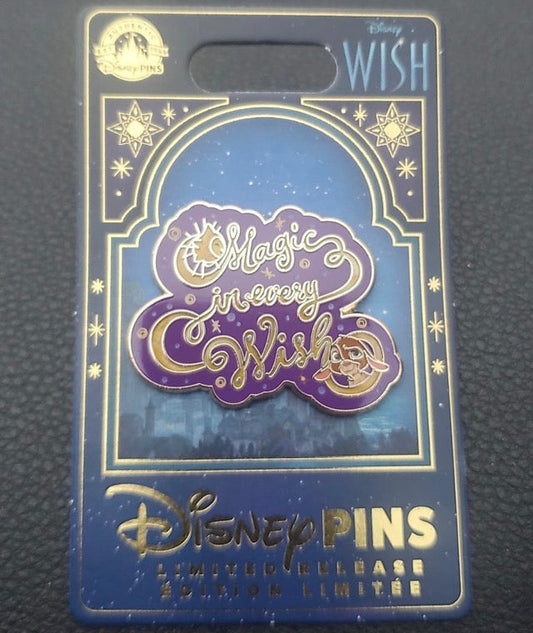 Magic in Every Wish Disney Cast Member Pin