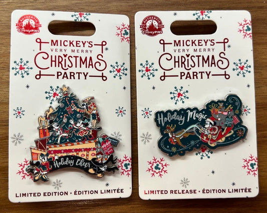 Mickey’s Very Merry Christmas Party 2023 Disney Pins
