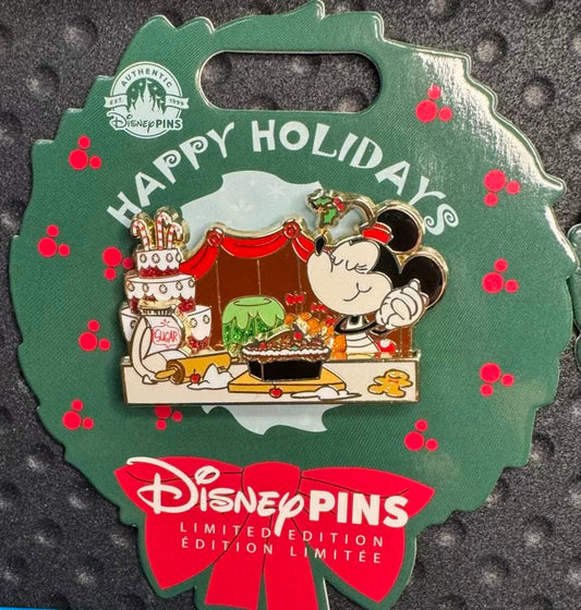 Minnie Mouse Holiday Treats 2023 Pin at shopDisney
