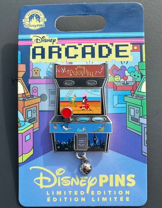 Peter Pan Disney Arcade Pin