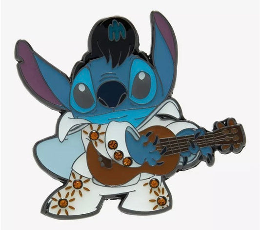 Stitch Elvis Rhinestone Disney Pin at Hot Topic