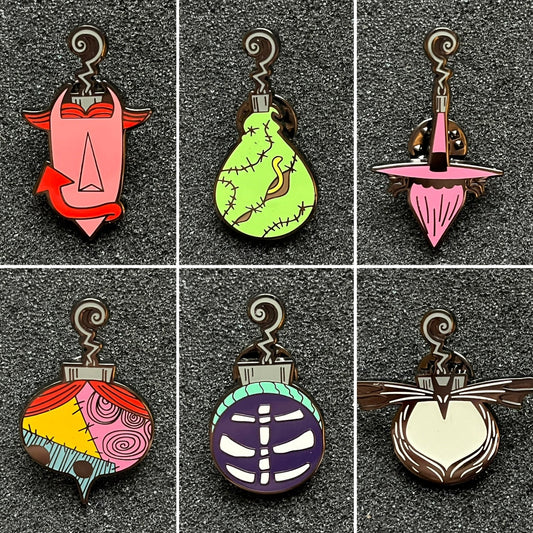 The Nightmare Before Christmas Character Ornaments Loungefly Blind Box Pins