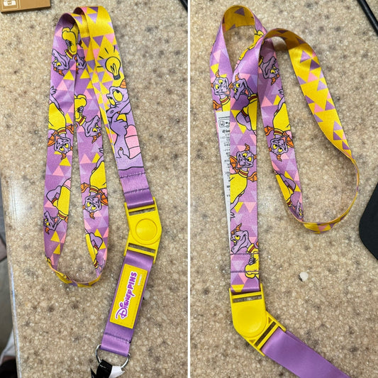 Figment Reversible Lanyard at Walt Disney World