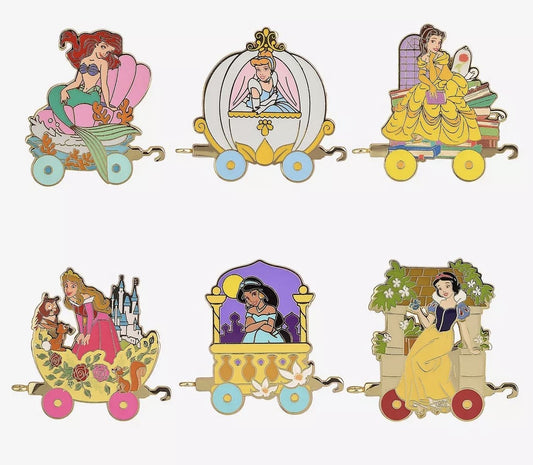 Disney Princesses Train Car Blind Box Pin Set - BoxLunch