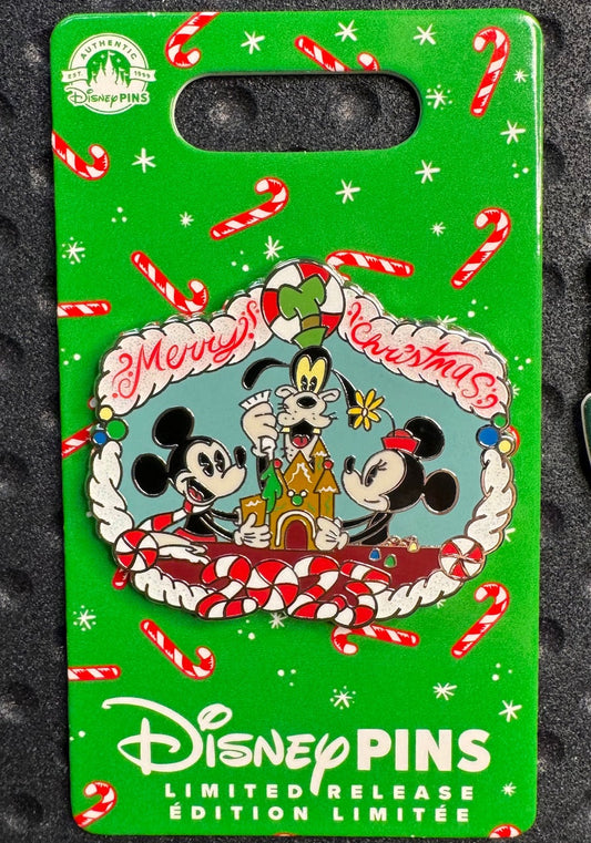 Mickey Mouse and Friends Merry Christmas 2023 Pin at shopDisney