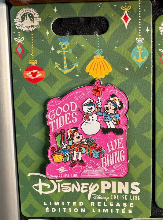 Holiday 2023 Disney Cruise Line Pin