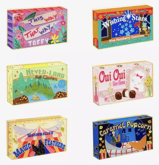 Disney Candy Boxes Blind Box Pin Set at BoxLunch