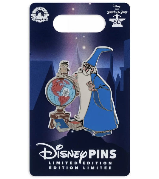Merlin and Archimedes – The Sword in the Stone 60th Anniversary Pin at shopDisney