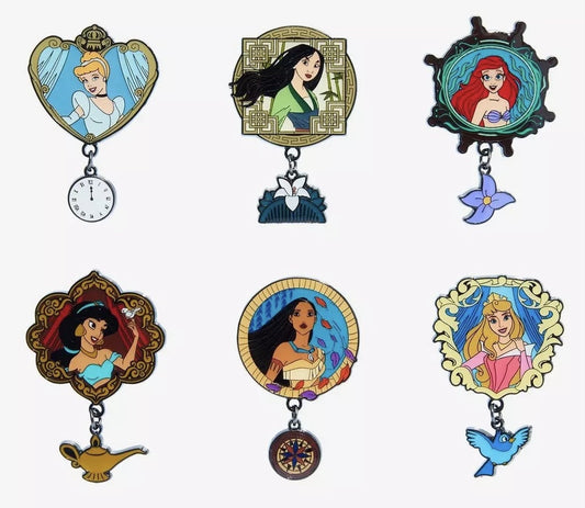Disney Princess Charm Blind Box Pin Set - Hot Topic