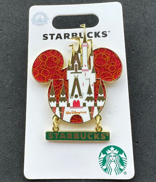 Cinderella Castle Walt Disney World Starbucks Pin