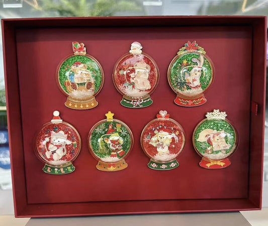 Duffy & Friends Winter 2023 Pin Set at Shanghai Disney Resort