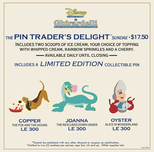 Copper, Joanna & Oyster Pin Trader’s Delight – December 8, 2023