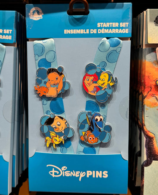 Under the Sea Disney Pin Trading Starter Set