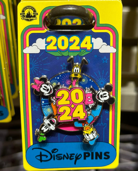Disney Parks 2024 Spinner Pin