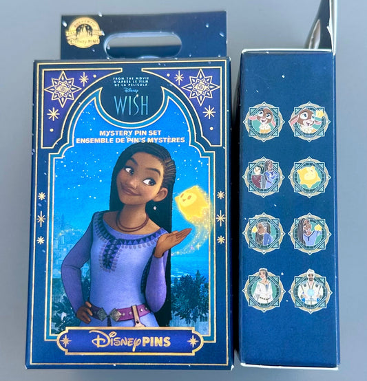 Wish Mystery Pin Set at Disney Parks