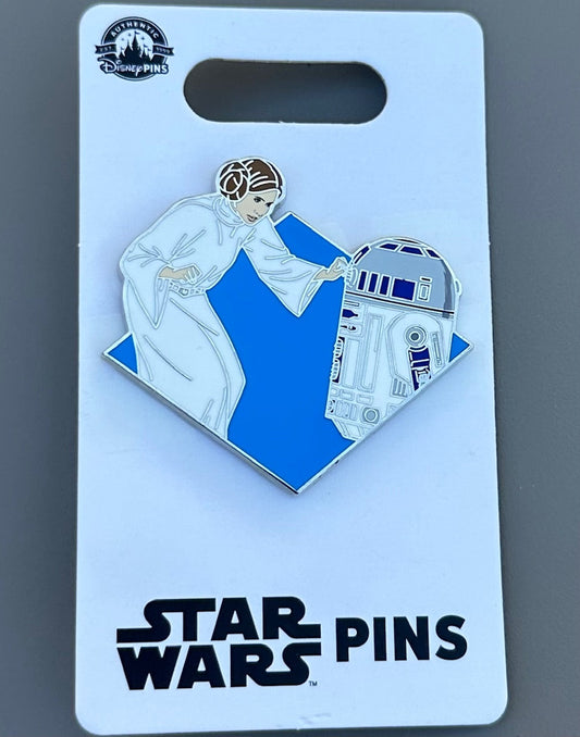 Leia & R2-D2 Star Wars 2023 Pin
