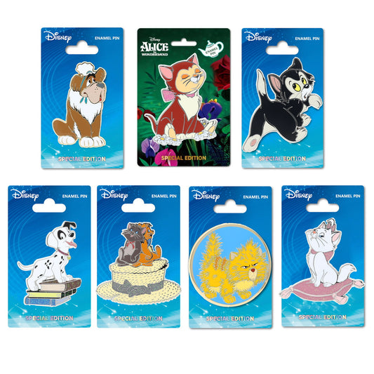 Disney Cats & Dogs Expression Pins at Pink a la Mode