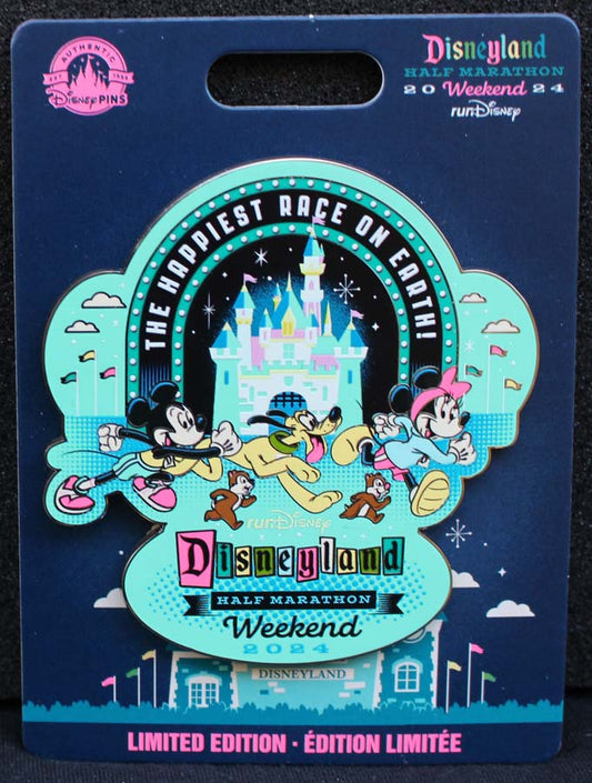 Disneyland Half Marathon Weekend 2024 runDisney Jumbo Pin