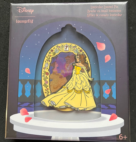 Beauty and the Beast Princess Series Limited Edition Loungefly Disney Pin